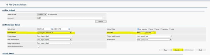 Search for the Printer