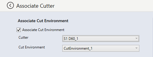 Link CutEnvironment to PrintEnvironment